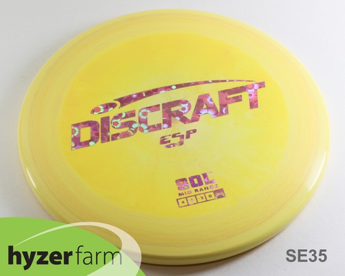 Discraft ESP SOL 169-172g *pick weight & color* Hyzer Farm disc golf mid PART 1 - Picture 36 of 75