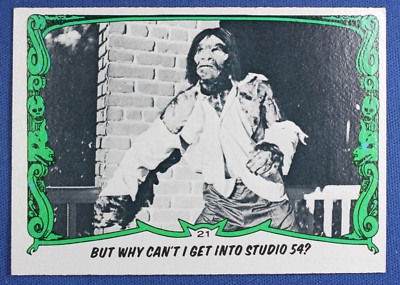 1980 You'll Die Laughing - Card #21 ''But Why Can't I...'' - NrMt-Mt Condition