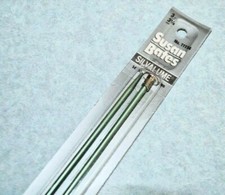  NEW Susan Bates Silvalume Single Point Knitting Needles 14" Size 3 No. 11114