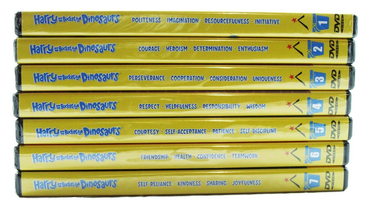 New Harry and His Bucket of Dinosaurs 7-DVD Set Rising Star