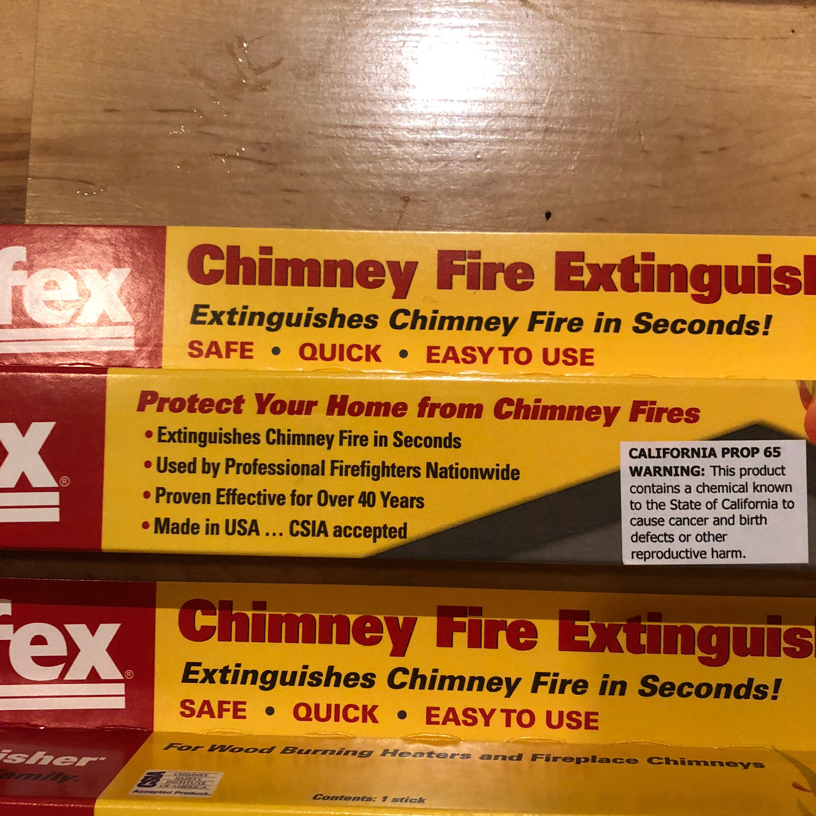 2 Chimfex Chimney Fire Extinguisher By Orion Safety Products CSIA