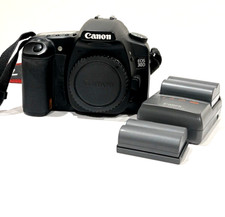 Canon EOS 30D 8.2MP DSLR Camera W/ Charger And 2 Batteries - FULLY TESTED