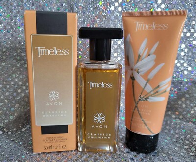 Avon TIMELESS Classic Cologne Spray & Hand Cream  1.7oz ~ FAST SHIPPING NEXT DAY