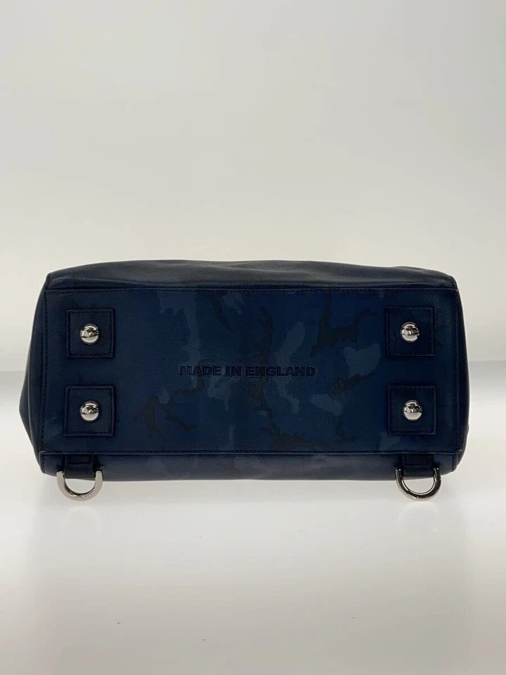 Mulberry × Cara Delevingne Bolso de Hombro de Mano 3 Vías Mochila Camuflaje Azul Usado Foto 4 de 4