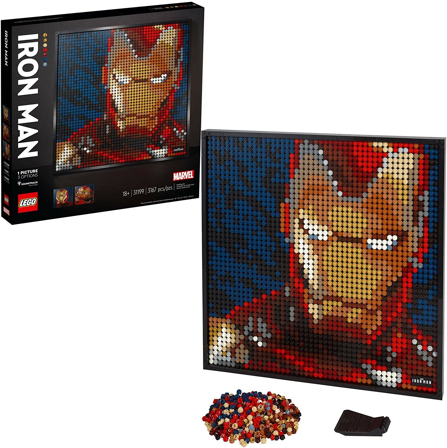 LEGO 31199 ART Marvel Studios Iron Man