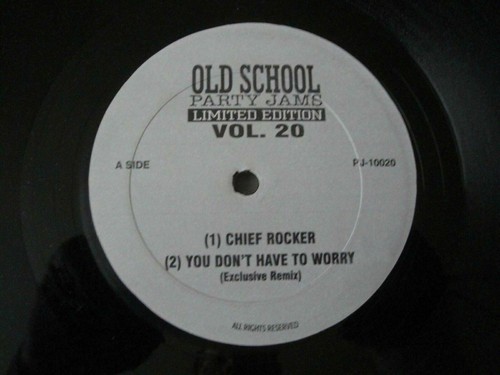 OLD SCHOOL PARTY JAMS LIMITED EDITION VOL.20 VINYL COMPILATION, CHIEF ROCKER VG+ - Picture 1 of 2
