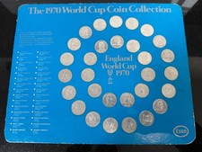 Esso 1970 World Cup Coin Collection - full