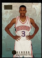 1996 SKYBOX PREMIUM #85 ALLEN IVERSON RC 76ERS