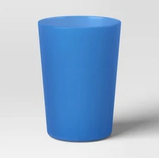 Set of 4 | ROOM ESSENTIALS 18.25oz Short Tumblers Plastic Cups BPA-Free • Blue