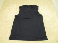 Vintage Nike Center Swoosh Basketball Jersey Mens X Large Navy Blue