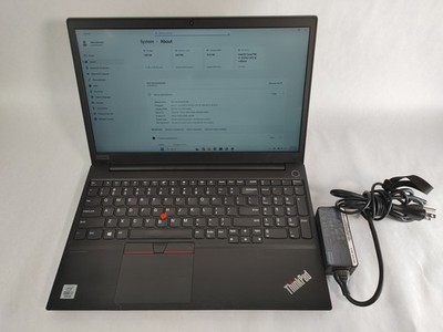 Lenovo ThinkPad E15 Gen 1 Core i7-10510U 1.80 GHz 16 GB DDR4 256 GB M.2 Windows