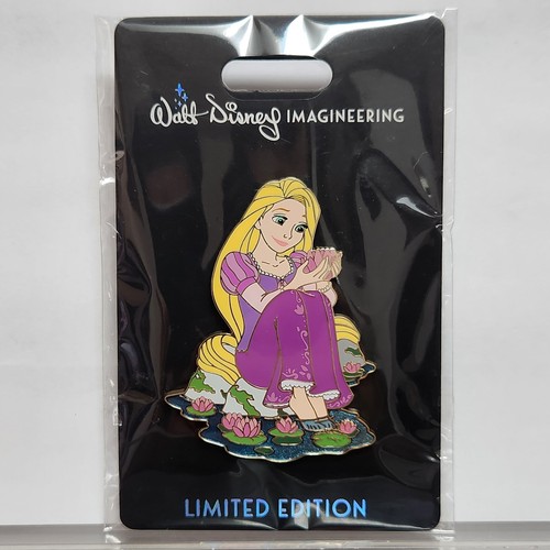 Disney Mickey's of Glendale WDI MOG Princess Flower Girls Tangled Rapunzel Pin