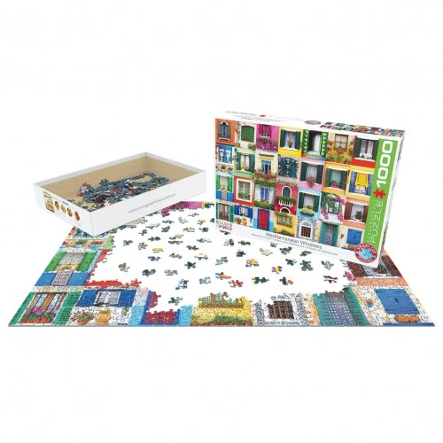 Puzzle - Mediterranean Window - 1000 Pieces - Image 3 of 4