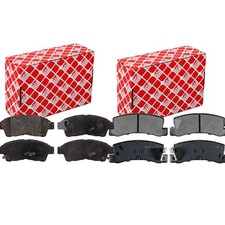 FEBI BREMSBELÄGE VORNE+HINTEN passend für Toyota Corolla Liftback