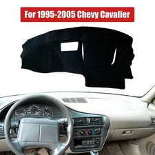 Black Mat Dash Cover For Chevy Cavalier 1995-2005 Dashmat Dashboard Carpet Pad
