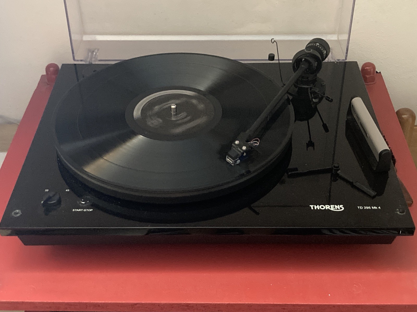 Thorens TD 295 MK4 nero usato e da uso compresa testina