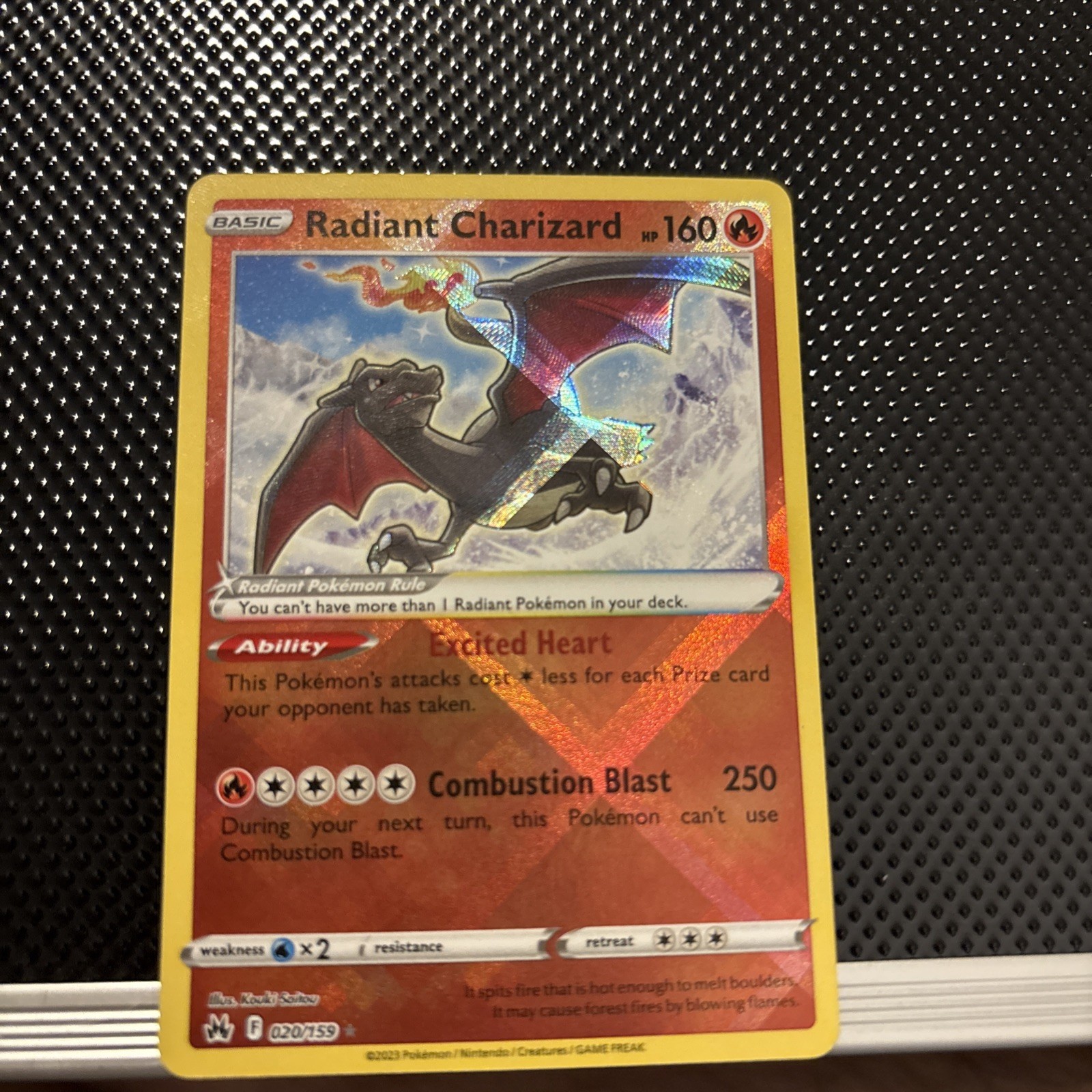 Pokémon TCG Radiant Charizard 020/159 Crown Zenith - Holo  NM/M
