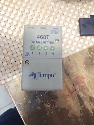 Greenlee/Tempo 468T TRANSMITTER FOR 468 usoc t568a T568b wiremap LAN Network Cab