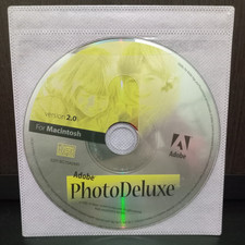 Vintage Adobe Photo Deluxe Version 2.0 For Macintosh MAC OS CD-ROM