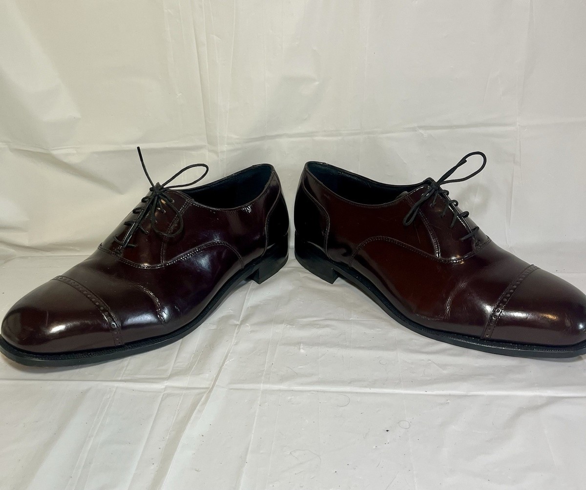 Florsheim Lexington Burgundy Cap Toe Oxford Mens 9 3E Dress Shoes‎ 17067-05 Florsheim Lexington Cap Toe men shoes | Mercari main image 2