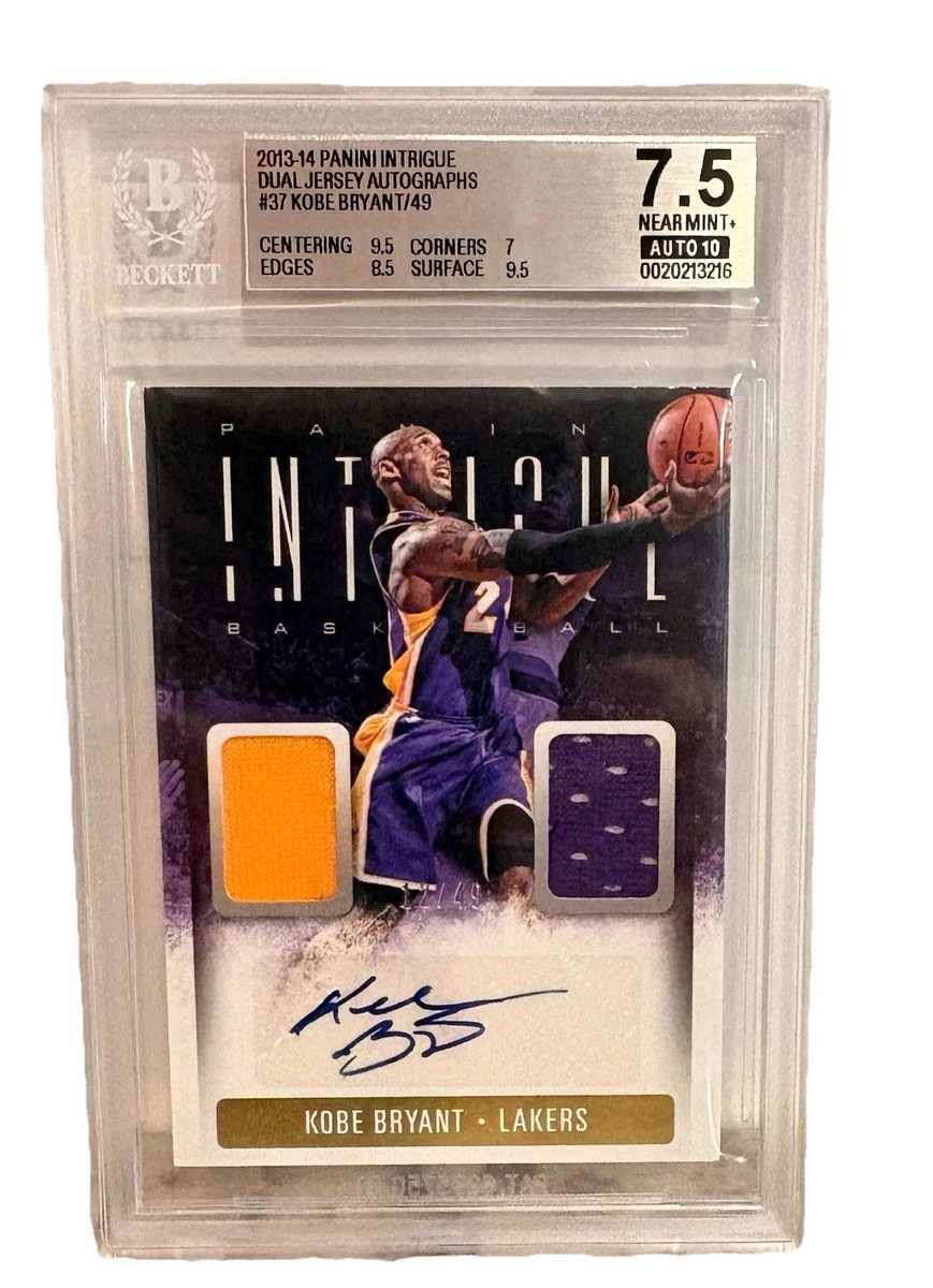 Kobe Bryant Basketball Trading Cards Autographed Sports 2013-14