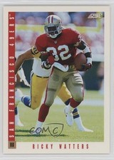 1993 Score Samples Ricky Watters #3 7l6