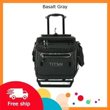 Titan by Arctic Zone 60 Can, 40 Quart Soft Cooler with Wheels, Basalt Gray