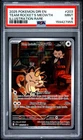 2025 POKEMON DRI EN-DESTINED RIVALS ILLUSTRATION RARE TEAM ROCKET'S MEOWTH PSA 9