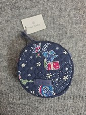 VERA BRADLEY Hair Accessories Kit HOLIDAY OWLS Travel