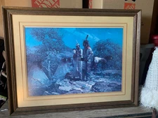 Comanche Moon By Robert Summers, Signed, Affidavit Of Limited Edition 