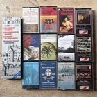 14 x Vintage Classical Music Cassette Compilations Bach, Beethoven