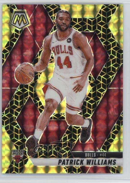 2024-25 Panini Mosaic FOTL Spectris Gold Prizm 9/10 Patrick Williams #48 03xg