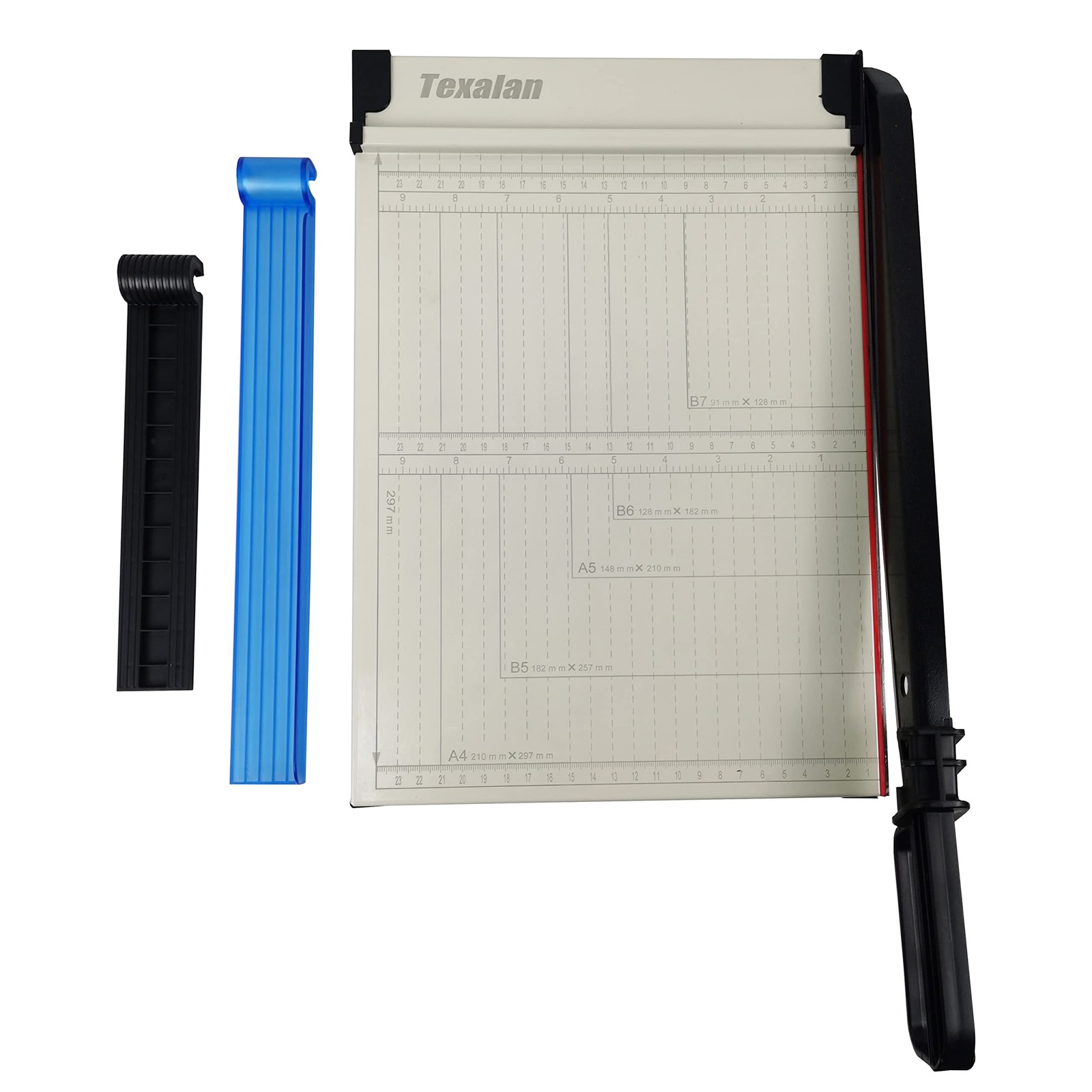 (R) Paper Cutter Letter Size Paper Trimmer 12” Cut Length 12 Sheet Capacity G...