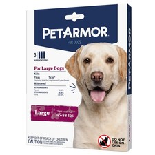 PetArmor for Dogs, Flea and Tick Treatment for Large Dogs 45-88 Pounds , Inclu