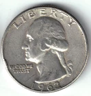 USA - 1962D - Washington ¼ $ - Silver Eagle - #21313