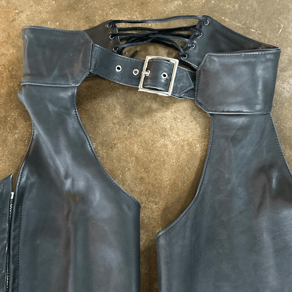 ProTech Performance Full Chaps Genuine Leather Sz… - image 2