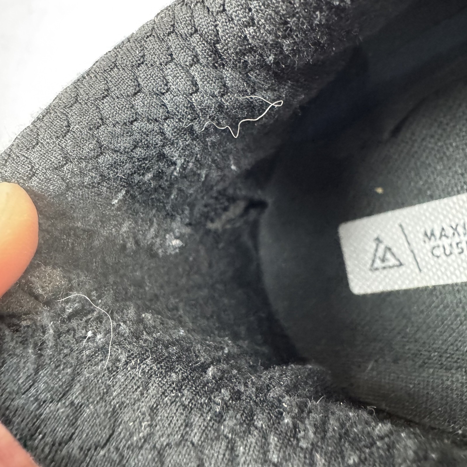 Womens Hoka One One Bondi SR Black Leather Comfort Running Sneakers Size 9.5 GUC thumbnail 9