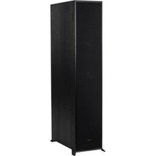 Klipsch Reference R-625FA Floorstanding Speaker, Black Textured Wood Grain Vinyl