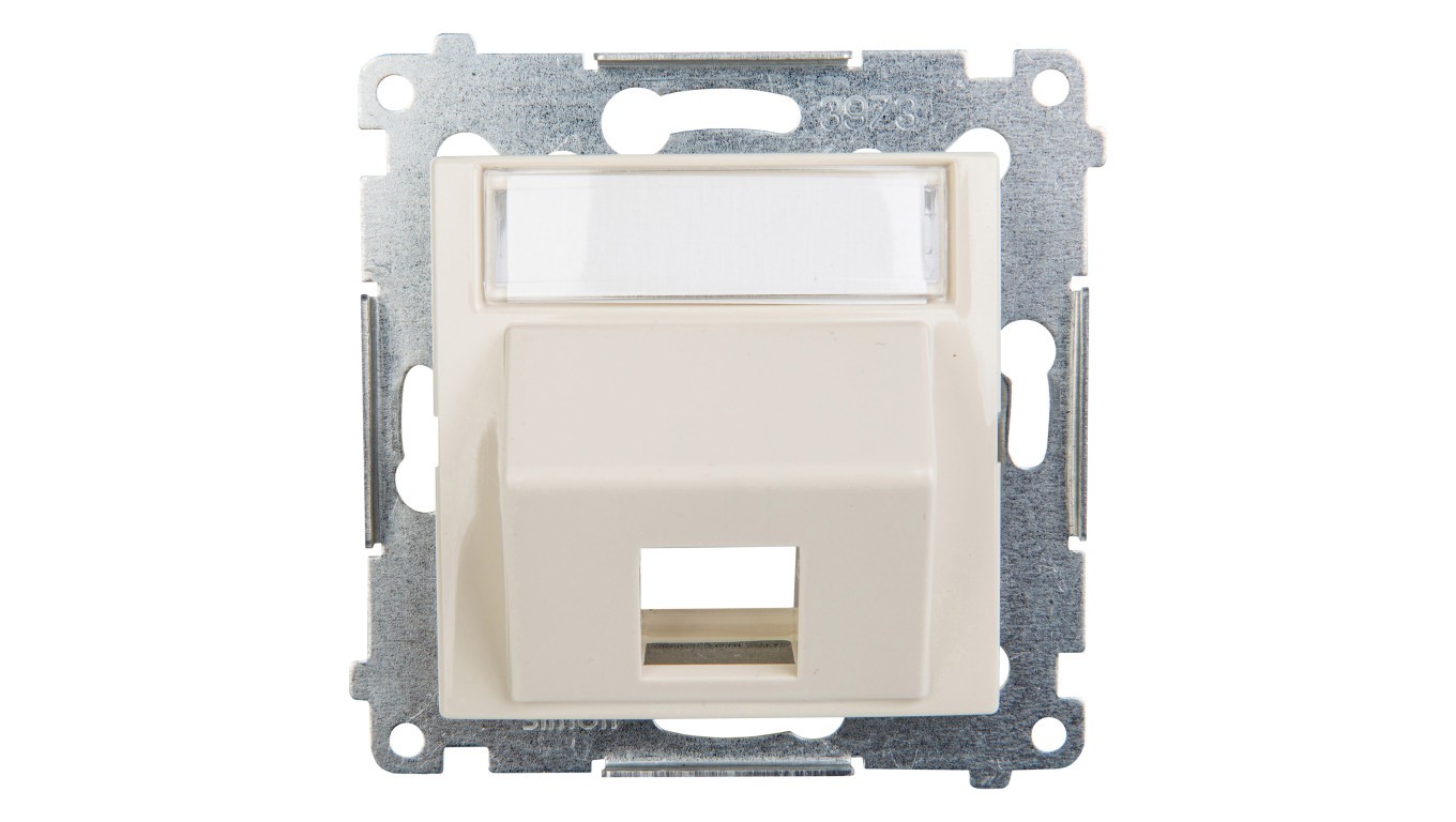 Simon 54 DKP1S.01/41 Teleinformatics Socket Cover