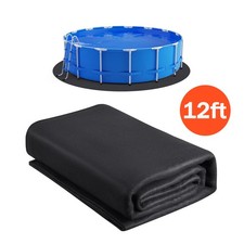 12ft Round Pool Liner Pad for Above Ground Pools Heavy Duty Pool Mat