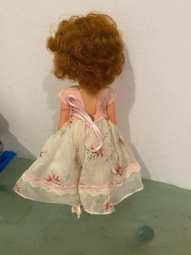 1950s Fashion Doll 10.5" Auburn Little Miss Revlon Clone Eegee Vintage Outfit - Picture 4 of 8