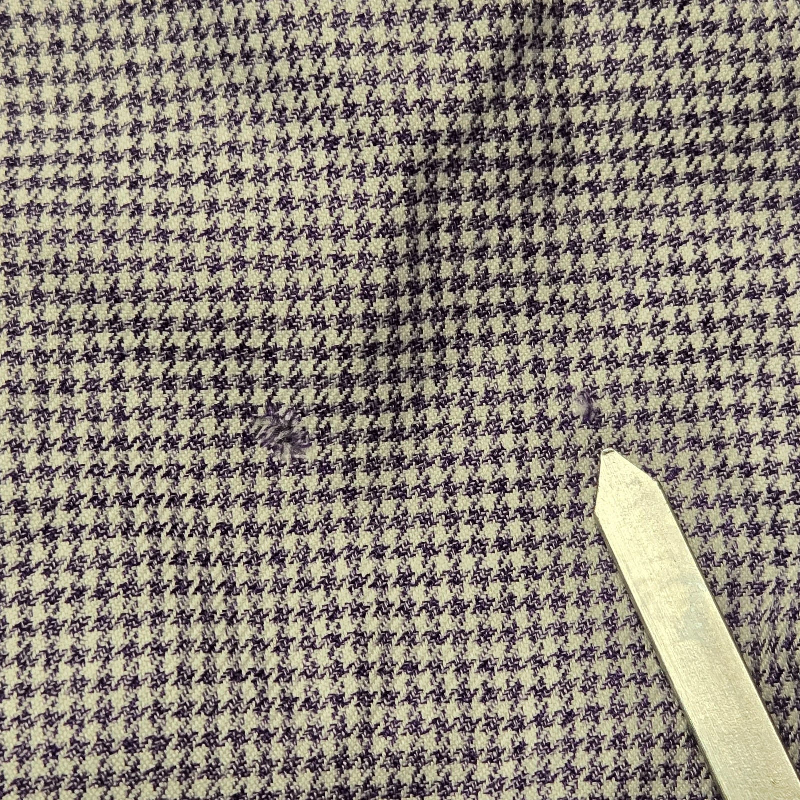 Roundtree & Yorke Men’s 16.5-36 Purple Fitted Long Sleeve Button Up Shirt Cotton