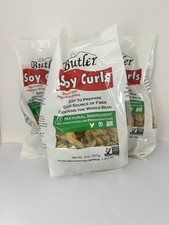 Butler Vegan Soy Curls, 8 oz. Bags Pack of 3 