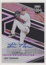 2020 Panini Elite Extra Edition Signatures Levi Thomas #116 Auto 0g4