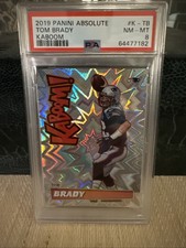 Tom Brady 2019 Panini Absolute Kaboom! Vertical Rare Low Pop