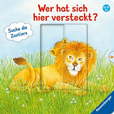 Wer hat sich hier versteckt? Suche die Zootiere Sabine Cuno