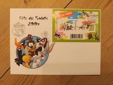 Enveloppe FDC grand format 1er jour 28 02  2009 Bloc Timbre Fête du timbre