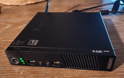 Lenovo ThinkCentre M73 Tiny i3-4130T 4GB RAM 500GB SSD Win 10 Pro WiFi