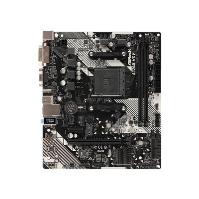 ASRock A320M-HDV R4.0 AMD A320 Mainboard Micro-ATX Sockel AM4   #310442