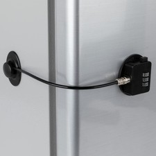 FridgeLock Child Safety Lock with Strong Adhesive 1, Black 1